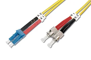 Digitus Professional kabel LWL Patch włókna szklanego, ST ST, OS2, Single Mode, żółty 1 m DK-2931-01 - Kable światłowodowe - miniaturka - grafika 2