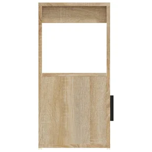 Szafka, dąb sonoma, 80x30x60 cm, materiał drewnopochodny - Szafki do salonu - miniaturka - grafika 9