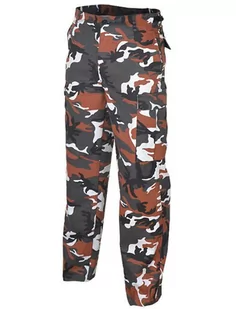 Spodnie myśliwskie męskie Mil-Tec BDU Ranger Red Camo - Odzież trekkingowa męska - miniaturka - grafika 1