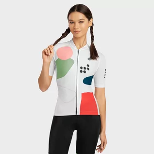 Koszulki rowerowe - Koszulka kolarska krótki rękaw damska SIROKO M2 Tulpen - grafika 1
