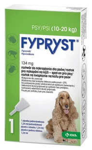 KRKA Fypryst 10 - 20kg - Artykuły przeciw pasożytom - miniaturka - grafika 1