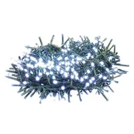 Oświetlenie świąteczne - Retlux łańcuch świetlny 600LED Zimna biel - miniaturka - grafika 1