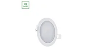 Oprawy, klosze i abażury - ALGINE ECO 2w1 NATYNK-PODTYNK DOWNLIGHT 6W WW 230V 110st IP20 IK06 115x35mm BIAŁY okrągła - miniaturka - grafika 1