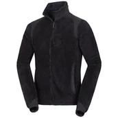 Bluzy sportowe męskie - Męski sweter Northfinder Mikolaj Rozmiar: XL / Kolor: zielony/czarny - miniaturka - grafika 1