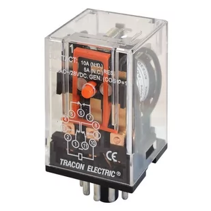 Tracon Electric Przekaźnik przemysłowy RM11-220AC RM11-220AC - Inne akcesoria elektryczne - miniaturka - grafika 1