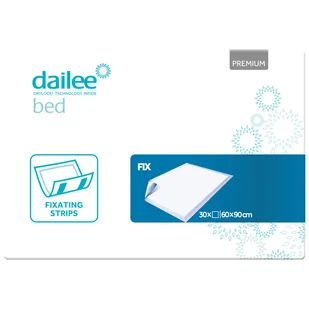 DAILEE Bed Premium Fix Podkłady higieniczne 60x90cm, 30szt. - Higiena osób starszych i niepełnosprawnych - miniaturka - grafika 1