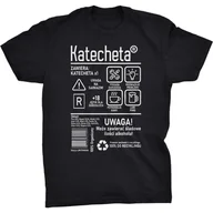 Koszulki męskie - Katecheta Etykieta Koszulka Prezent Dla Katechety - miniaturka - grafika 1