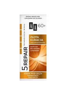 Oceanic Technologia Wieku 5Repair 60+ Złota Kuracja Napinająco-odżywczu krem pod oczy 15 ml - Kosmetyki pod oczy - miniaturka - grafika 2