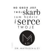 Magnesy - SZARON Magnes na lodówkę - Bo gdzie jest twój skarb - Szaron - miniaturka - grafika 1