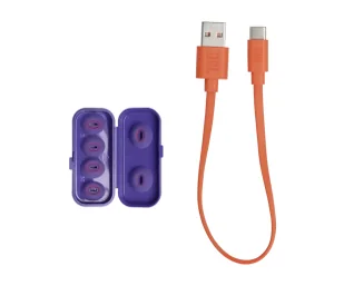 JBL Tune Flex Ghost fioletowe - Słuchawki - miniaturka - grafika 7
