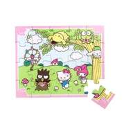 Zabawki interaktywne dla dzieci - Drewniane puzzle 20 szt Hello Kitty - miniaturka - grafika 1