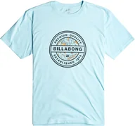 Koszulki męskie - t-shirt męski BILLABONG ROTOR FILL TEE Coastal - CTL - miniaturka - grafika 1