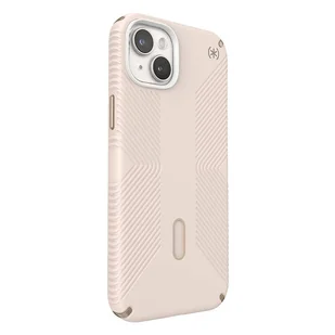 Speck Presidio2 Grip ClickLock & Magsafe - Etui iPhone 15 Plus (Bleached Bone / Heirloom Gold / Hazel Brown) - Etui i futerały do telefonów - miniaturka - grafika 1