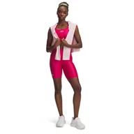 Spodenki damskie - Damskie kolarki treningowe Under Armour Tech Bike Short - różowe - miniaturka - grafika 1