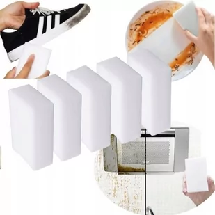 5 x MAGICZNA GĄBKA do czyszczenia plam usuwa brud! - Ściereczki, gąbki, czyściki - miniaturka - grafika 1