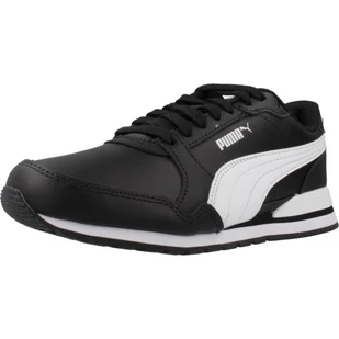 Buty na co dzień młodzieżowe PUMA ST RUNNER V3 L JR skóra - Buty trekkingowe damskie - miniaturka - grafika 1