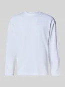 Koszulki męskie - Bluzka z długim rękawem o luźnym kroju z mieszanki bawełny model ‘LOOSEOSCAR’ - miniaturka - grafika 1