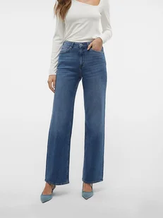Vero Moda Dżinsy - Comfort fit - w kolorze niebieskim - Spodenki damskie - miniaturka - grafika 1