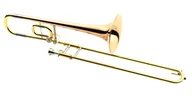 Instrumenty dęte - Yamaha YSL-350 C puzon - model kompakt ze skróconym suwakiem, wentyl Bb/C (z futerałem) - miniaturka - grafika 1