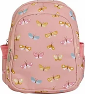 Plecaki - A Little Lovely Company Plecak 16L Schmetterlinge Rosa - miniaturka - grafika 1