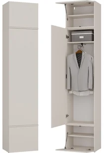 Szafa HAGA 1Sz Do Przedpokoju Kaszmir Beż Topeshop - Szafy - miniaturka - grafika 1