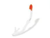 Pływanie - Intex Rurka (fajka) do pływania Progres, biała (transparentna) 55928-B - miniaturka - grafika 1