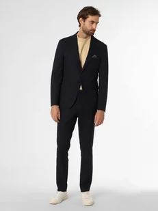 Finshley & Harding Męski garnitur Mężczyźni Slim Fit niebieski jednolity, 42 - Garnitury - miniaturka - grafika 1