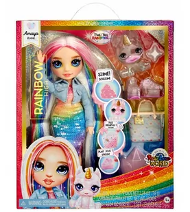Classic Rainbow Fashion Doll- Amaya (rainbow) - Lalki dla dziewczynek - miniaturka - grafika 1