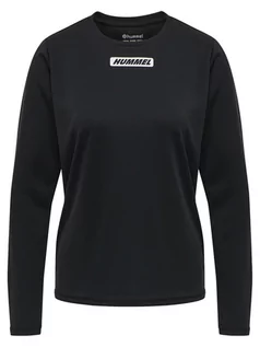 Koszulki i topy damskie - Hummel Koszulka "Tola" w kolorze czarnym - grafika 1