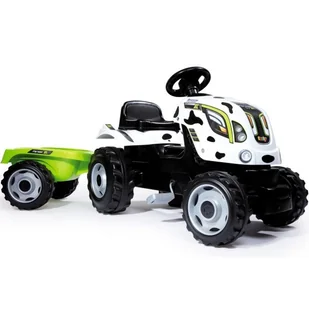 Smoby Traktor Xl Krówka - Jeździki dla dzieci - miniaturka - grafika 6