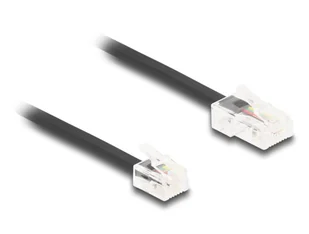 DeLOCK 88036 kabel telefoniczny 2 m Czarny - Kable miedziane - miniaturka - grafika 1