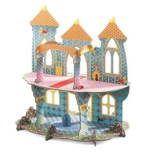 Djeco puzzle, Układanka przestrzenna, Zamek, 3D - Układanki dla dzieci - miniaturka - grafika 1