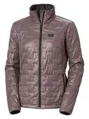 Kurtki damskie - Helly Hansen Kurtka pikowana "Lifaloft" w kolorze szarym - miniaturka - grafika 1