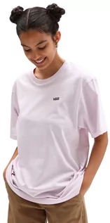 Koszulki dla dziewczynek - Vans LEFT CHEST LOGO LAVENDER FOG t-shirt damski - M - grafika 1