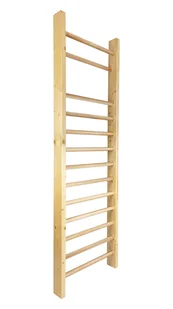 Drabinka gimnastyczna Leon 230 x 80 cm drewniana - Wyposażenie sportowe i gimnastyczne - miniaturka - grafika 1