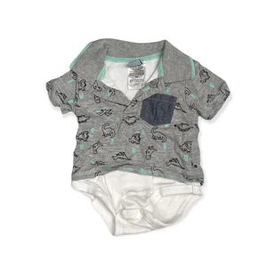 Body niemowlęce rękawek LITTLE LAD 9 miesięcy - Body dla niemowląt - miniaturka - grafika 1