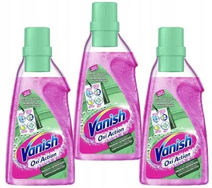 Vanish Odplamiacz Do Kolorów W Żelu 750 Ml X3 - Środki do prania - miniaturka - grafika 1