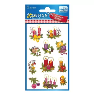 AVE2320S Naklejki błyszczące Z-Design - stroiki świąteczne - Scrapbooking - miniaturka - grafika 2