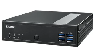 Shuttle DL30N komputer typu barebone Wielkość PC 1.35L Czarny N100 - Zestawy komputerowe - miniaturka - grafika 1