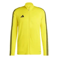 Bluzy sportowe męskie - Męska Bluza ADIDAS TIRO23 L TR JKT IC7876 – Żółty - miniaturka - grafika 1