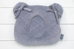 Sleepee, Royal Baby, Poduszka z wgłębieniem na główkę, Grey - Kołdry i poduszki dla dzieci - miniaturka - grafika 1