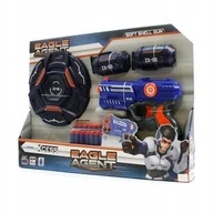 Zabawki militarne - Pistolet Xcess Jak Nerf + 20 Strzałek Do Nerf - miniaturka - grafika 1