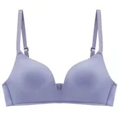 Biustonosze - Biustonosz bezszwowy - Niebieski 70A - miniaturka - grafika 1