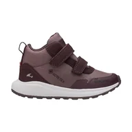 Buty dla chłopców - viking Unisex dziecięce buty Aery Track Mid F GTX do trekkingu, czerwony - Grape antypoprzeczny - 20 EU Schmal - miniaturka - grafika 1