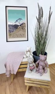 Pufa siedzisko skrzynia podnóżek - Ławki do przedpokoju - miniaturka - grafika 1