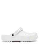 Klapki i japonki męskie - Crocs Klapki Classic 10001 Biały - miniaturka - grafika 1