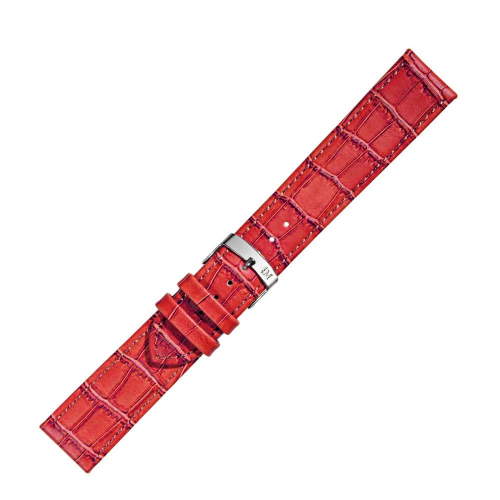 Pasek do zegarka Morellato A01X2269480083CR22 czerwony 22mm