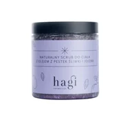 Peelingi do ciała - Hagi Naturalny scrub z pestek śliwki i olejem jojoba 400 g HAGI - miniaturka - grafika 1