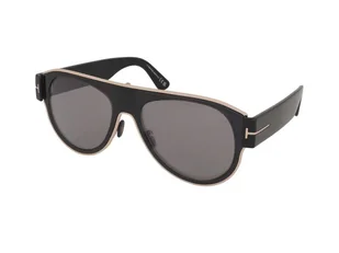 Okulary przeciwsłoneczne Tom Ford Lyle-02 FT1074 01C - Okulary przeciwsłoneczne - miniaturka - grafika 1