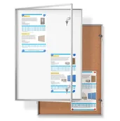 Gabloty - Gablota ogłoszeniowa GMR magnetyczna lub korkowa GMR - miniaturka - grafika 1